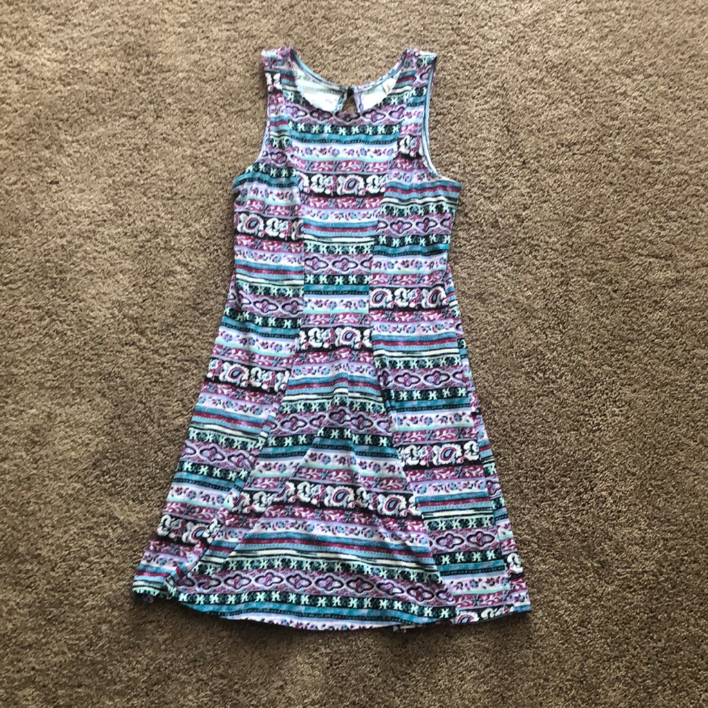 Mudd Patterned Dress - Small